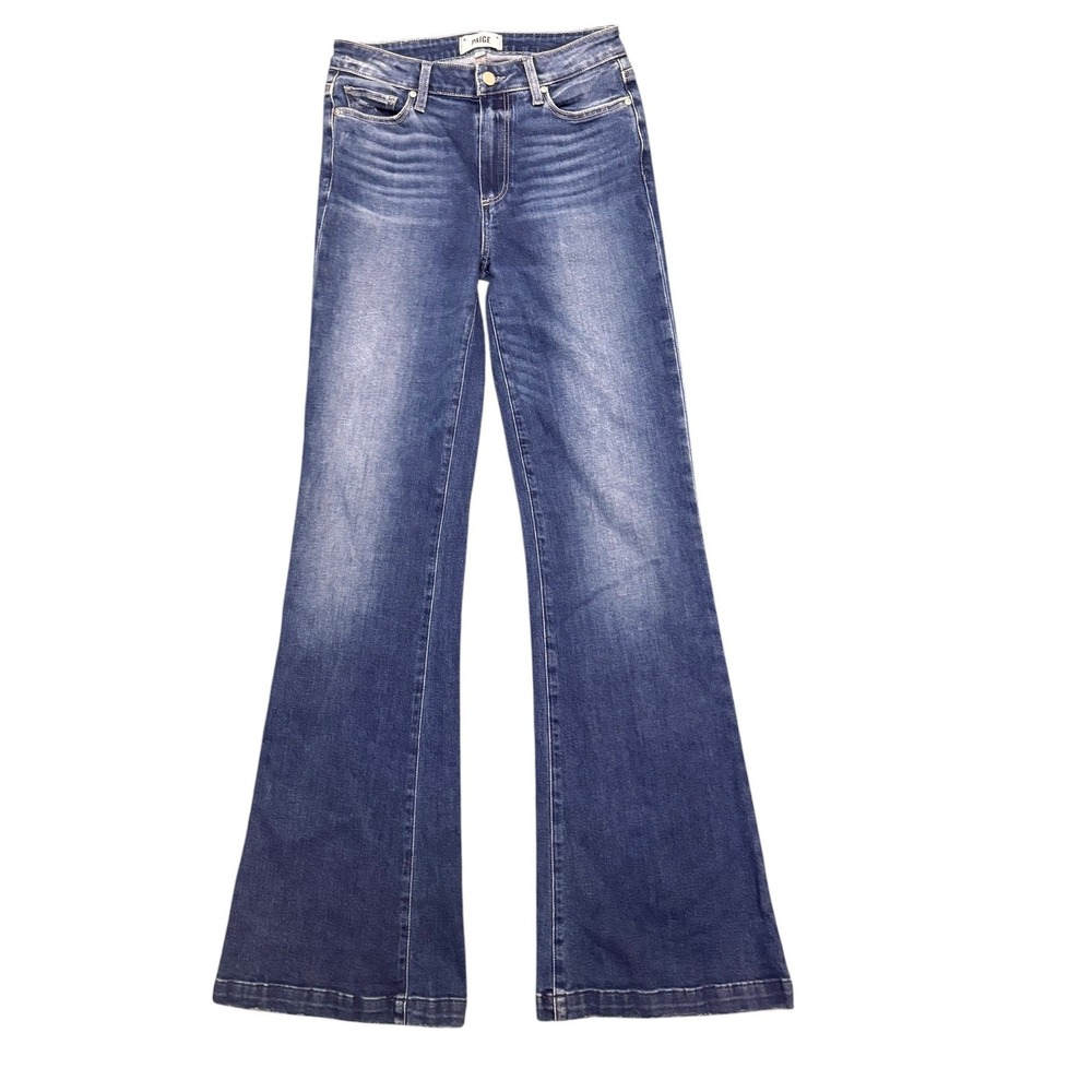 Paige Genevieve High Rise Flare Jeans sz 28‎ Lookout